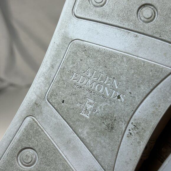 Allen Edmonds "STRAND" Casual Oxford Dress Shoe Sneakers Men Size 13 D Walnut - Picture 6 of 8